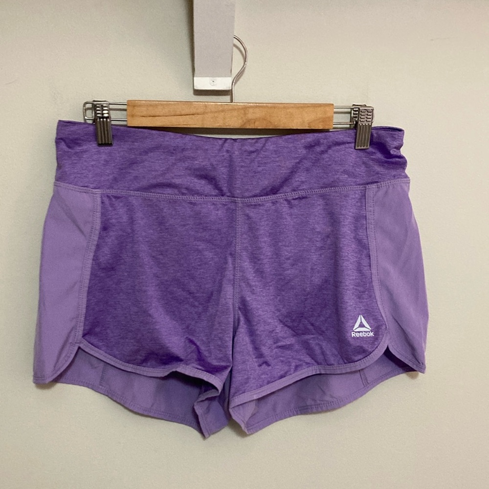Women’s Reebok Purple Athletic Running Shorts, Size Medium